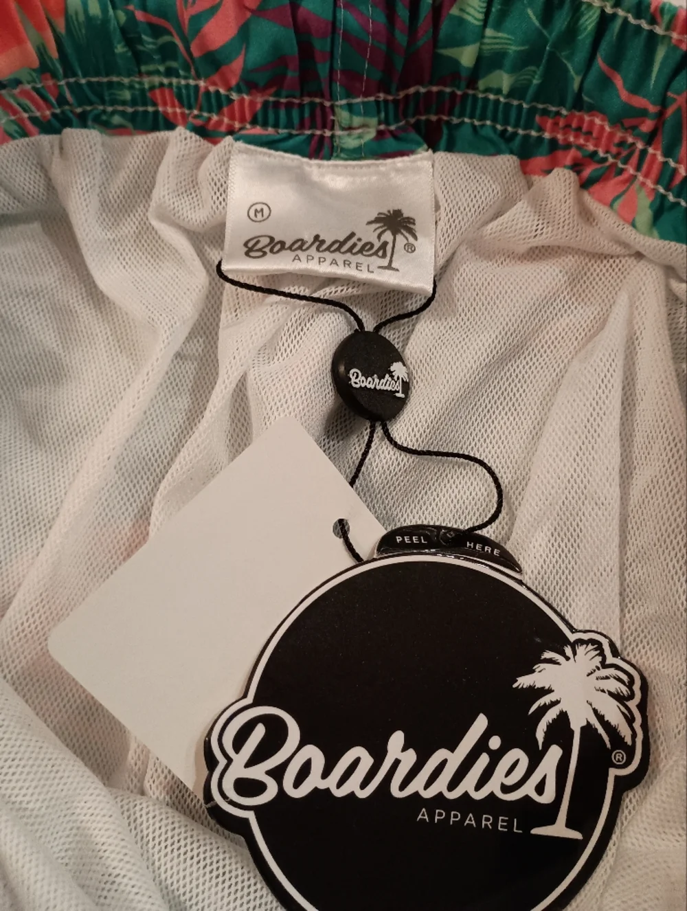 Boardies Rising Palms Swim Shorts Men's Size Medium Fully Lined